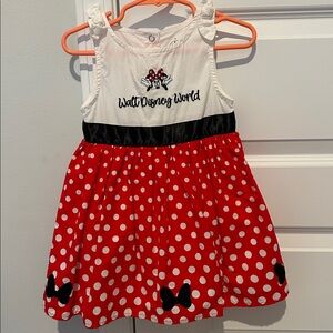 Disney Red and White Polka Dot Dress
